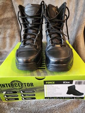 Interceptor Force Tactical Boots - Black